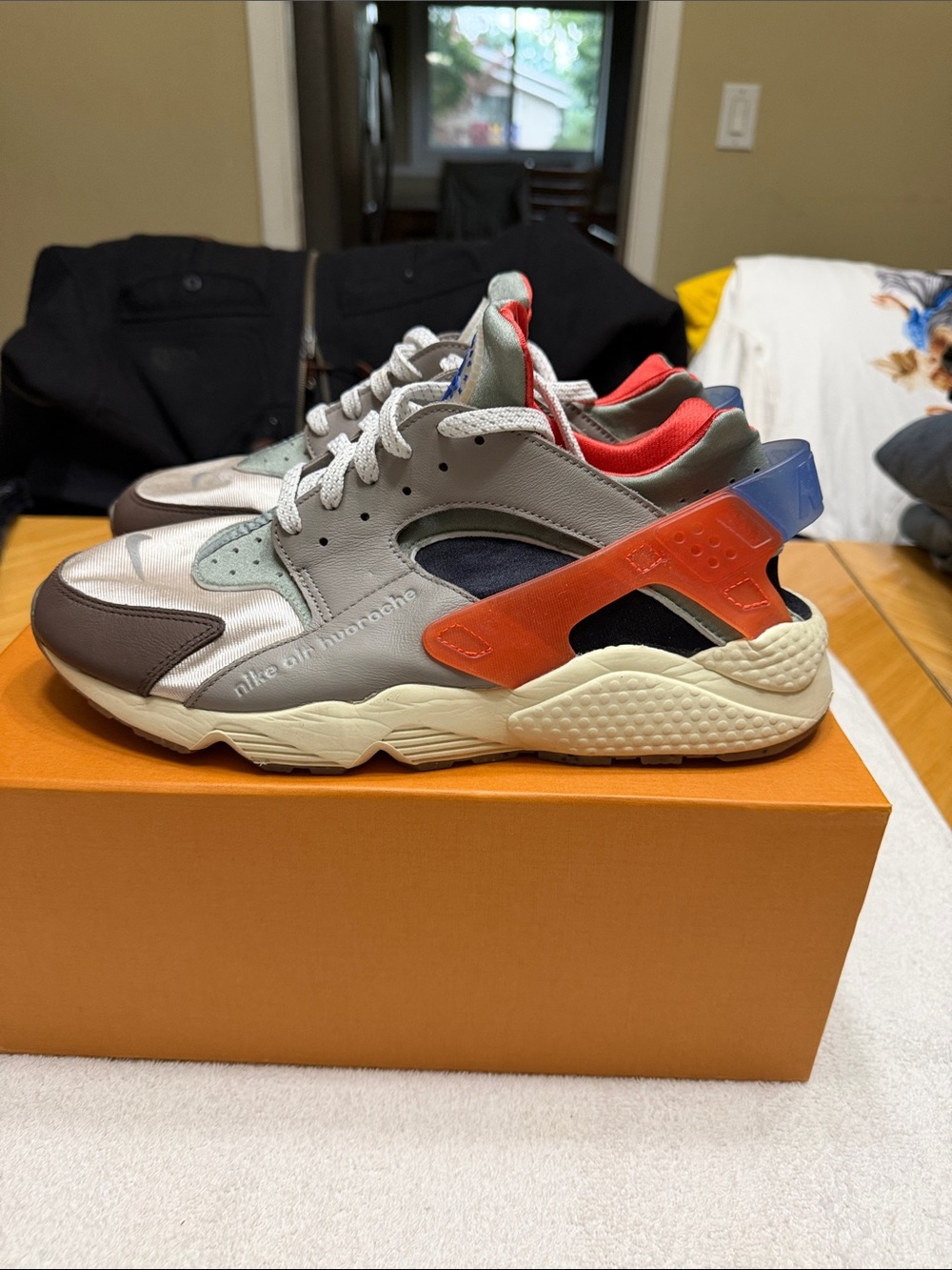 Nike Air Huarache Men’s Multi-Color Athletic Sneakers